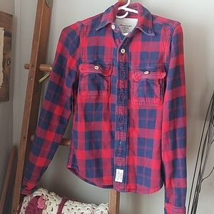 Abercrombie & Fitch Muscle button down